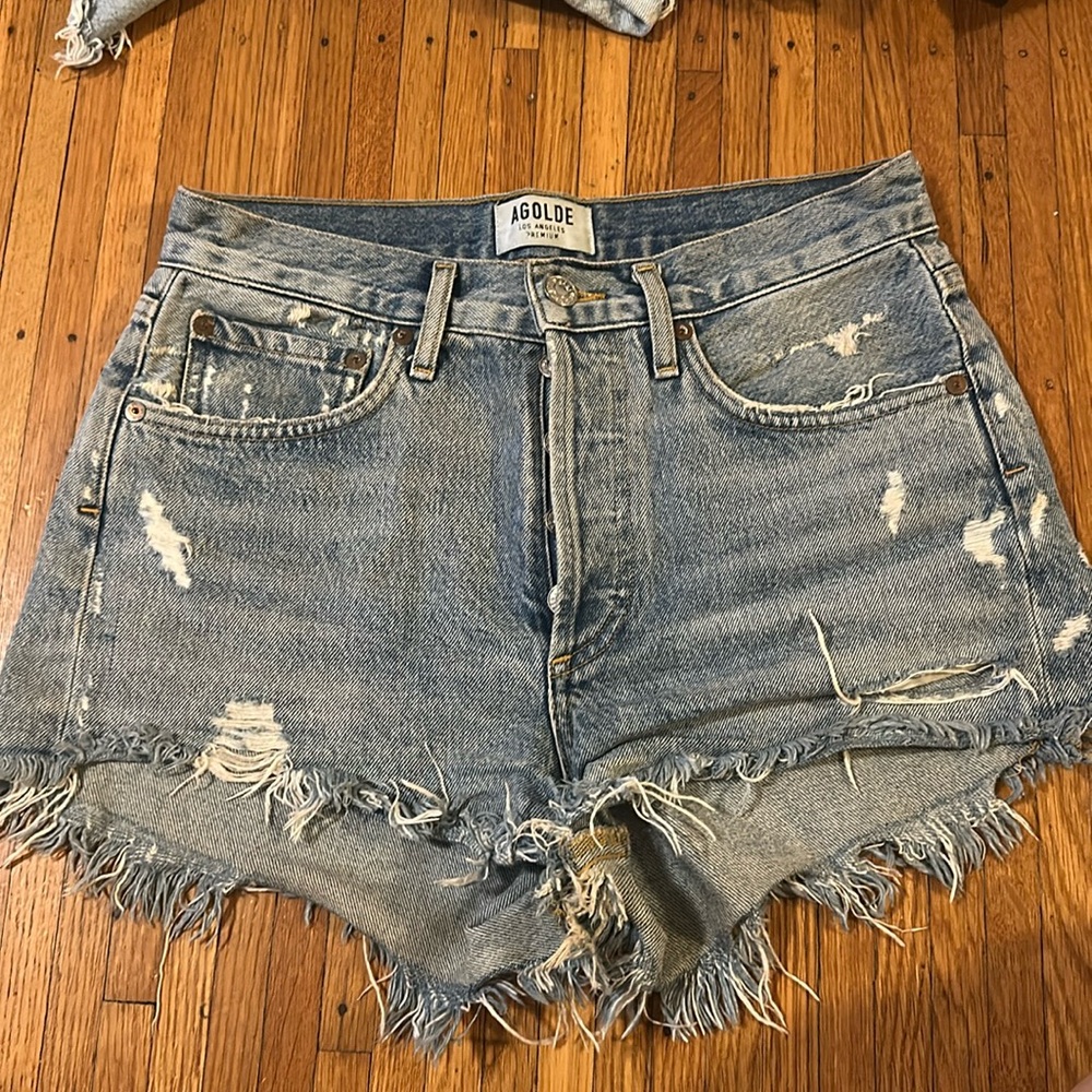 Agolde Parker short in color swapmeet - size 24